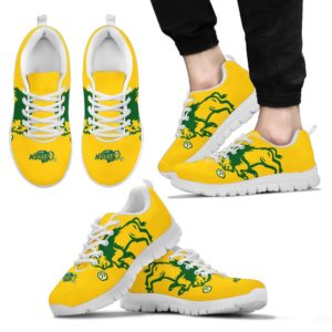 North Dakota State Bison NCAA Fan Custom Unofficial Running Shoes Sneakers Trainers