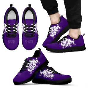 Texas Christian Horned Frogs NCAA Fan Custom Unofficial Running Shoes Sneakers Trainers