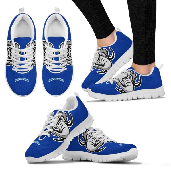 Fort Wayne Mastodons NCAA Fan Custom Unofficial Running Shoes Sneakers Trainers - Image 4