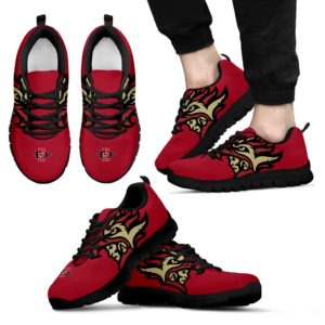 San Diego State Aztecs NCAA Fan Custom Unofficial Running Shoes Sneakers Trainers
