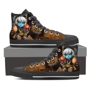 League of legends Tristana custom canvas shoes