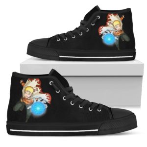 Naruto Uzumaki high top custom shoes