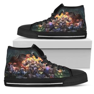 Pentakill League of legends custom canvas shoes