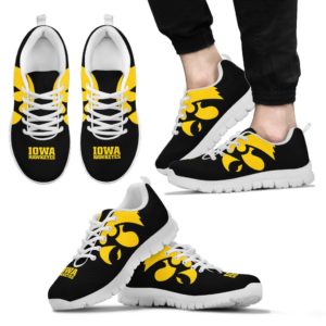 Iowa Hawkeyes NCAA Fan Custom Unofficial Running Shoes Sneakers Trainers