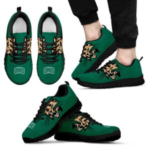Ohio Bobcats NCAA Fan Custom Unofficial Running Shoes Sneakers Trainers
