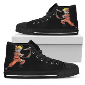 Naruto Uzumaki Kid high top custom shoes