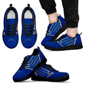 St. Louis Blues Fan Custom Unofficial Running Shoes Sneakers Trainers