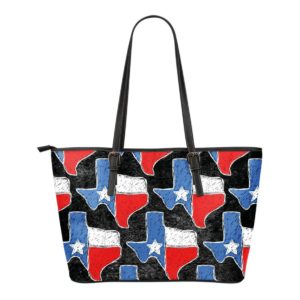 Texas Small Leather Tote Bag