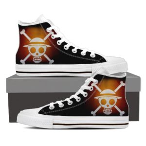 One Piece The Straw Hat Pirates custom canvas shoes