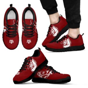 Texas A&M Aggies NCAA Fan Custom Unofficial Running Shoes Sneakers Trainers