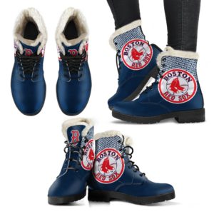 Boston Red Sox Custom Winter boots
