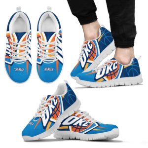 Oklahoma City Thunder Fan Custom Unofficial Running Shoes Sneakers Trainers