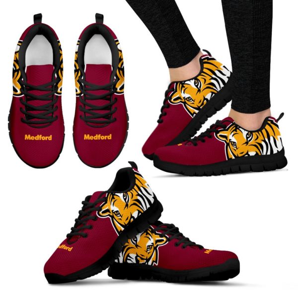 MEDFORD Public School Tigers Fan Custom Running Shoes Sneakers Trainers - Image 3