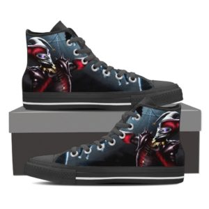 Shaco League of legends custom canvas shoes for men