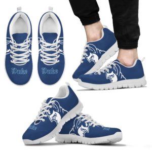 Duke Blue Devils NCAA Fan Custom Unofficial Running Shoes Sneakers Trainers