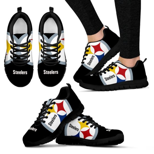 Pittsburgh Steelers Fan Custom Unofficial Running Shoes Sneakers Trainers - Image 3