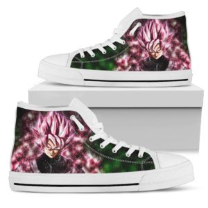 Goku Black Rose God custom canvas shoes Sneakers anime dragon ball