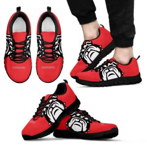 Georgia Bulldogs NCAA Fan Custom Unofficial Running Shoes Sneakers Trainers