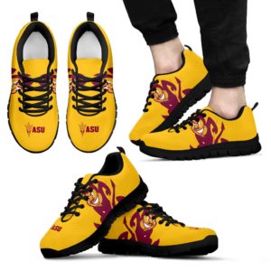 Arizona State Sun Devils NCAA Fan Custom Unofficial Running Shoes Sneakers Trainers