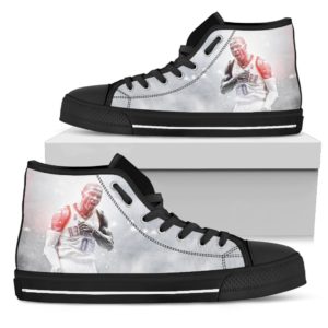 Russell Westbrook custom canvas shoes