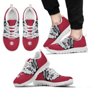 Alabama Crimson NCAA Fan Custom Unofficial Running Shoes Sneakers Trainers
