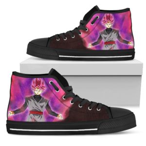 Goku Black Rose God custom canvas shoes Sneakers anime dragon ball