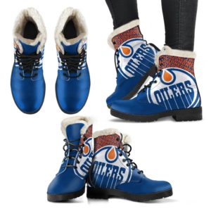 Edmonton Blue Custom Winter Boots