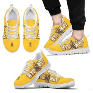 University of Wyoming Cowboys NCAA Fan Custom Unofficial Running Shoes Sneakers Trainers