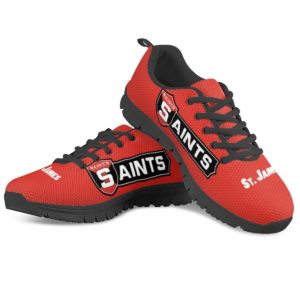 St James Saints bigger logo custom sneakers