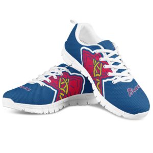 Atlanta Braves Fan Custom Unofficial Running Shoes Sneakers Trainers