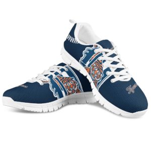 Detroit Tigers Fan Custom Unofficial Running Shoes Sneakers Trainers Ladies Men Kids Gift