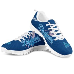 Los Angeles Dodgers Fan Custom Unofficial Running Shoes Sneakers Trainers