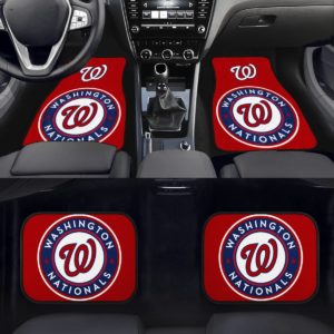 Washington Nationals Car Floor Mat Front and Back