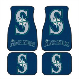 Seattle Mariners Car Floor Mat Front and Back