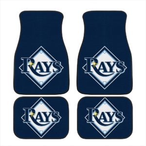 Tampa Bay Rays Car Floor Mat Front and Back