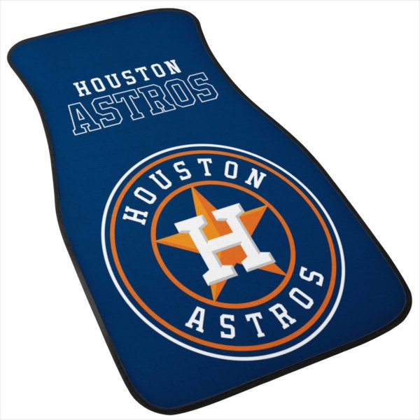 Houston Astros Car Floor Mat Front and Back - Image 3