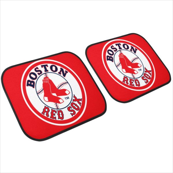 Boston Red Sox Car Floor Mat Front and Back - Image 3