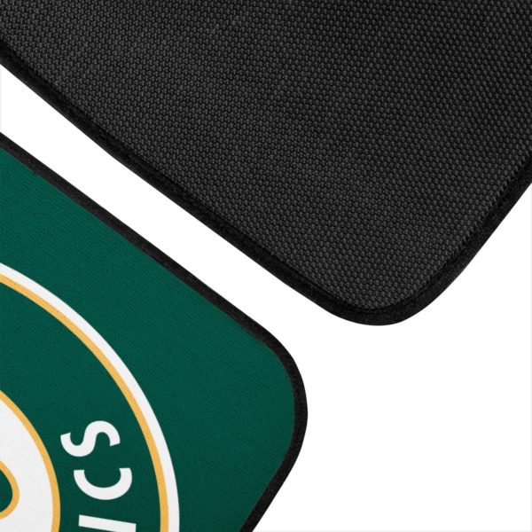 Oakland Athletics Car Floor Mat Front and Back - Image 3