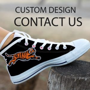 Cincinnati Bengals high top Custom design shoes