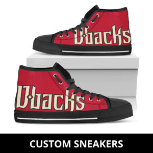 Arizona Diamondbacks Fan Custom Running Shoes Sneakers Trainers Ladies Kids Men Gift