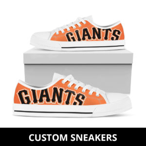 San Francisco Giants High Low Top Fan Custom Running Shoes Sneakers Trainers Ladies Kids Men Gift