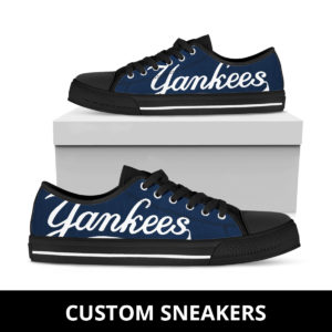 New York Yankees High Low Top Fan Custom Running Shoes Sneakers Trainers Ladies Kids Men Gift