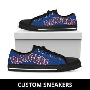 Texas Rangers High Low Top Fan Custom Running Shoes Sneakers Trainers Ladies Kids Men Gift
