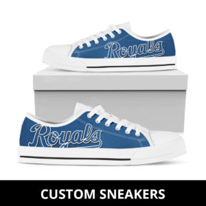 Kansas City Royals High Low Top Fan Custom Running Shoes Sneakers Trainers Ladies Kids Men Gift