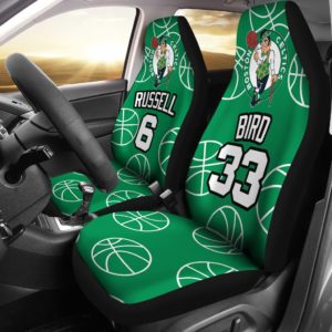 Boston Celtics  pair of car seats Covers customizable