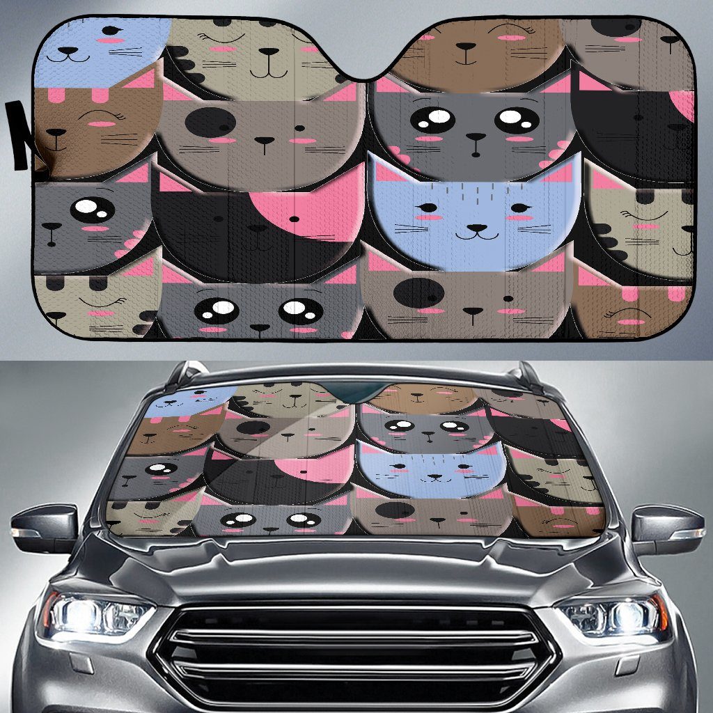 Cats Sun Shade easy canva
