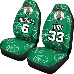 Boston Celtics  pair of car seats Covers customizable