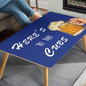 To the cubs custom made table