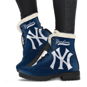 New York Yankees custom Winter Boots