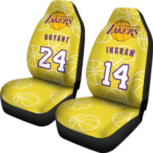 Custom Lakers seat cover